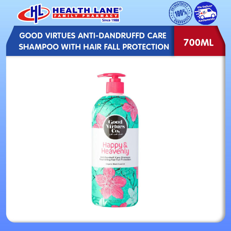 GOOD VIRTUES CO ANTI-DANDRUFFD CARE SYAMPU DENGAN NOURISHING RAMBUT FALL PROTECTION (700ML)